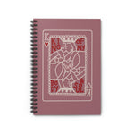 King Of My Heart Spiral Notebook - Ruled Line