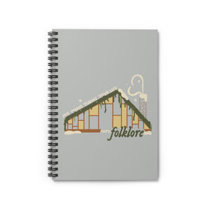 Folklore Spiral Notebook - Ruled Line