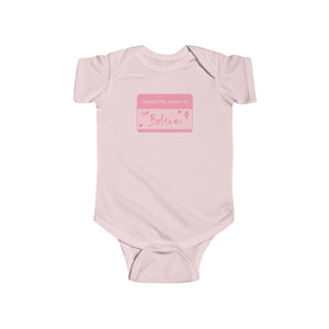 The Bolter Infant Onesie