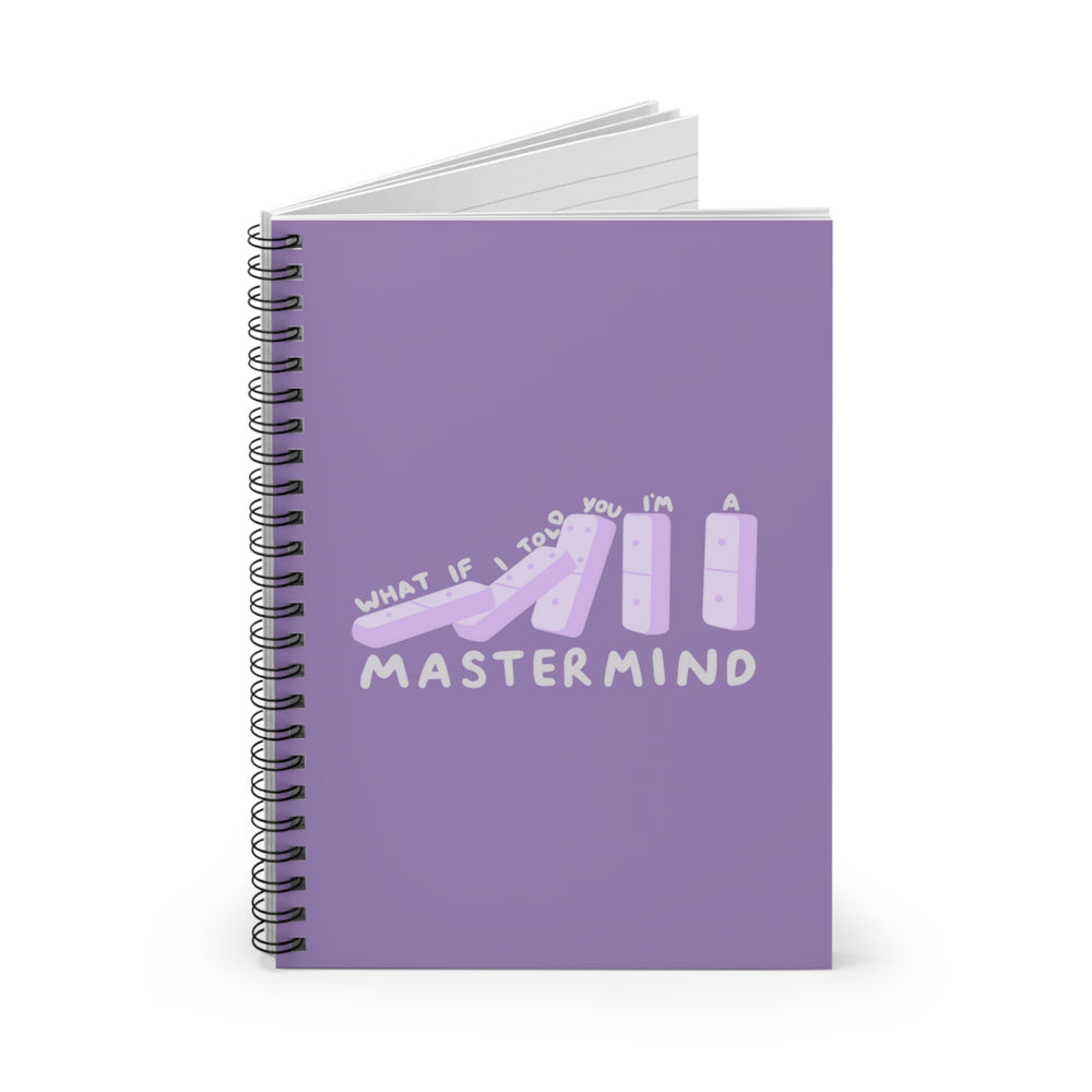 Mastermind Spiral Notebook - Ruled Line
