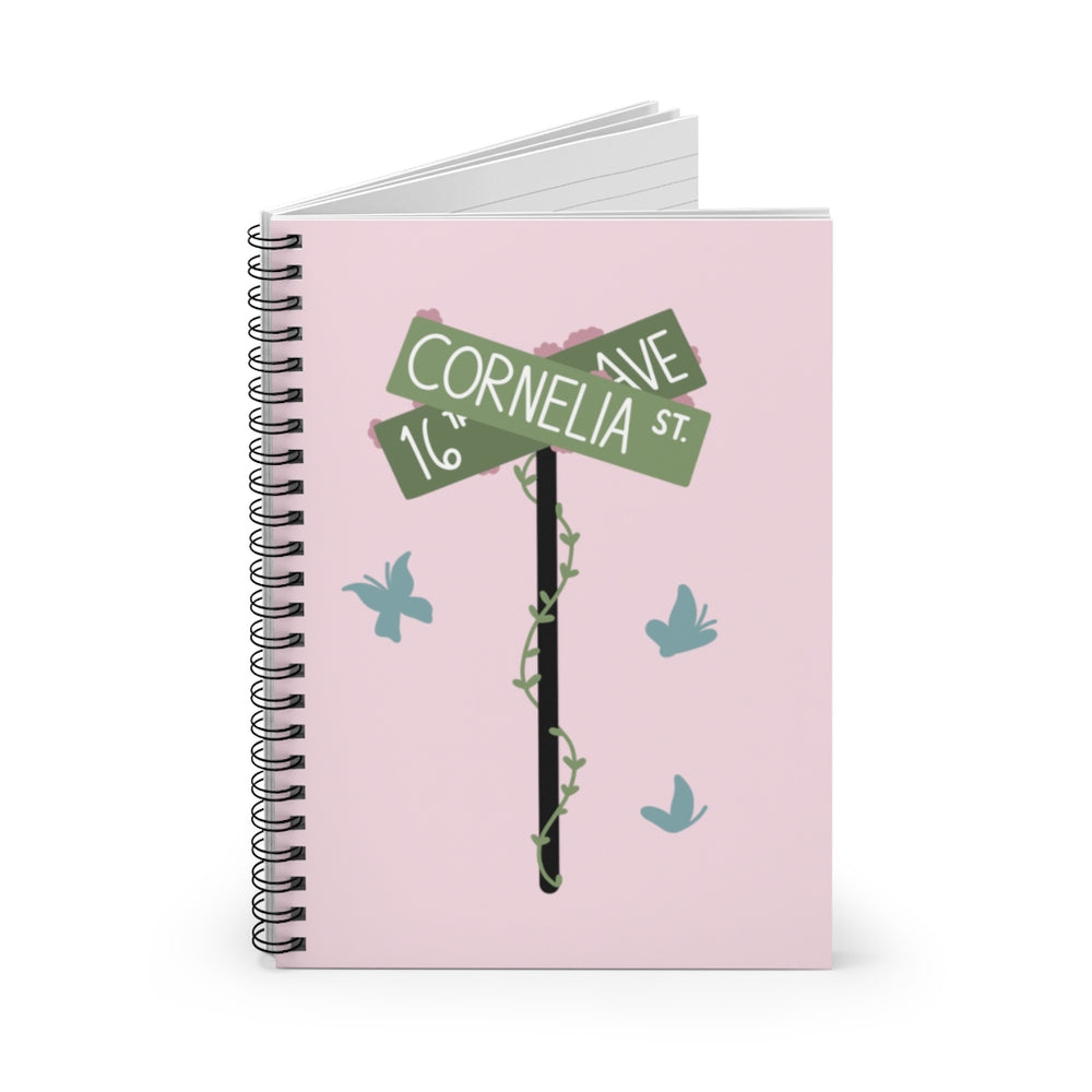Cornelia Street Spiral Notebook - Ruled Line
