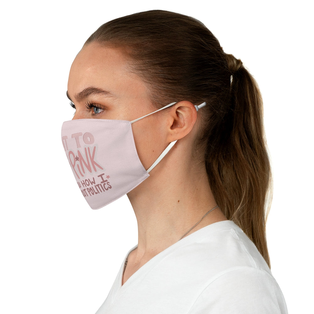 Wear Pink- Fabric Face Mask