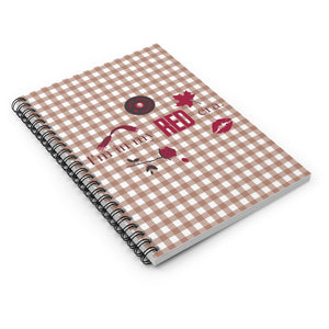 
                
                    Load image into Gallery viewer, Red Era Spiral Notebook - Ruled Line
                
            