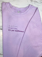 Indifference Ribbed Crewneck