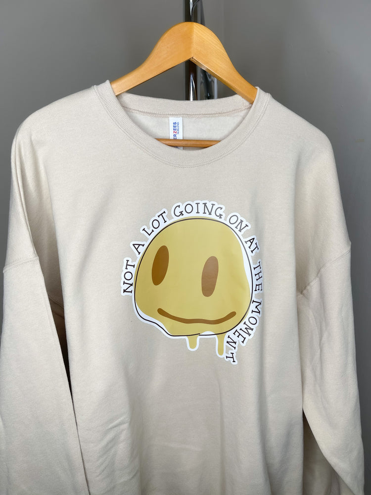 
                
                    Load image into Gallery viewer, Not A Lot Going On At The Moment- Crewneck Sweatshirt
                
            