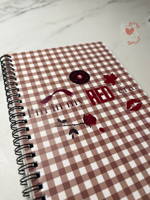 
                
                    Load image into Gallery viewer, Red Era Spiral Notebook - Ruled Line
                
            