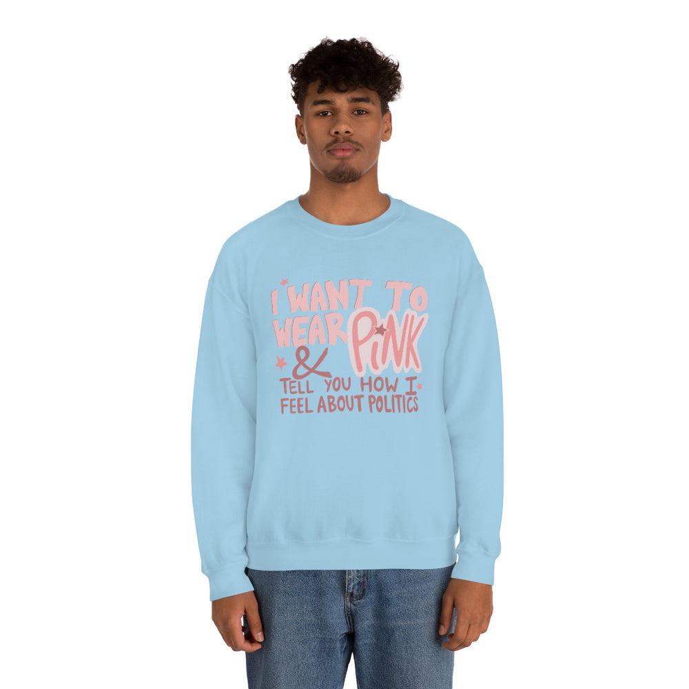 
                
                    Load image into Gallery viewer, Wear Pink Crewneck Sweatshirt
                
            