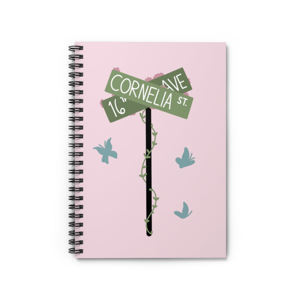 Cornelia Street Spiral Notebook - Ruled Line