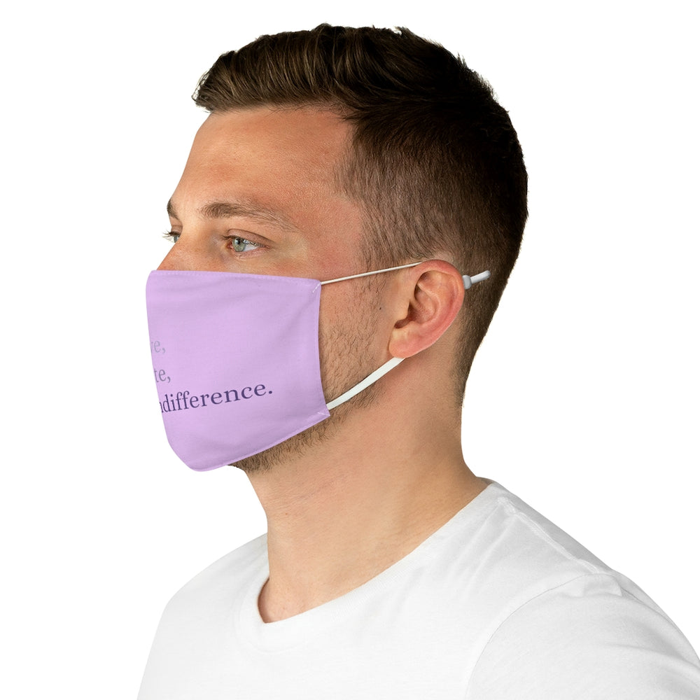 Indifference- Fabric Face Mask